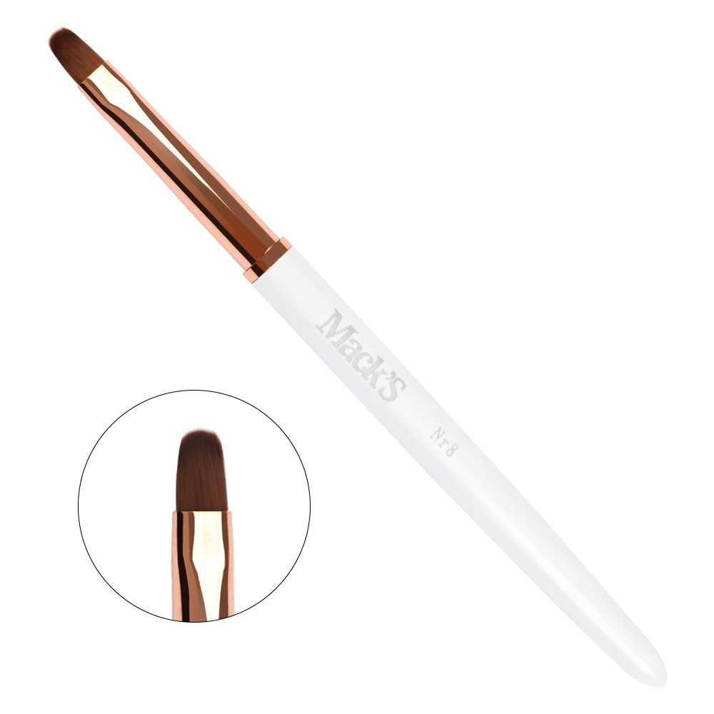 Pensula Gel Nr.8 (White) Macks