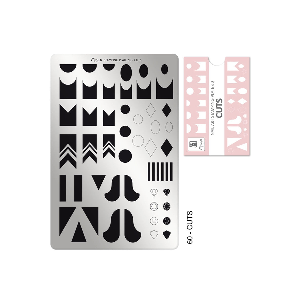 Moyra Stamping plate 60 Cuts