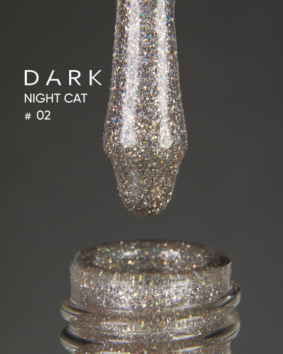 DARK Gel Polish NIGHT CAT 02, 10ml