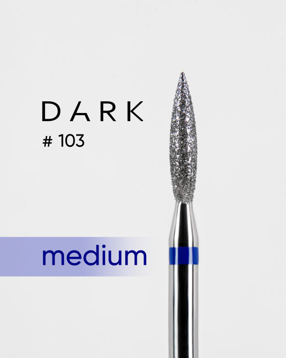 DARK 103 Bit diamantat flacara duritate medie 0.21