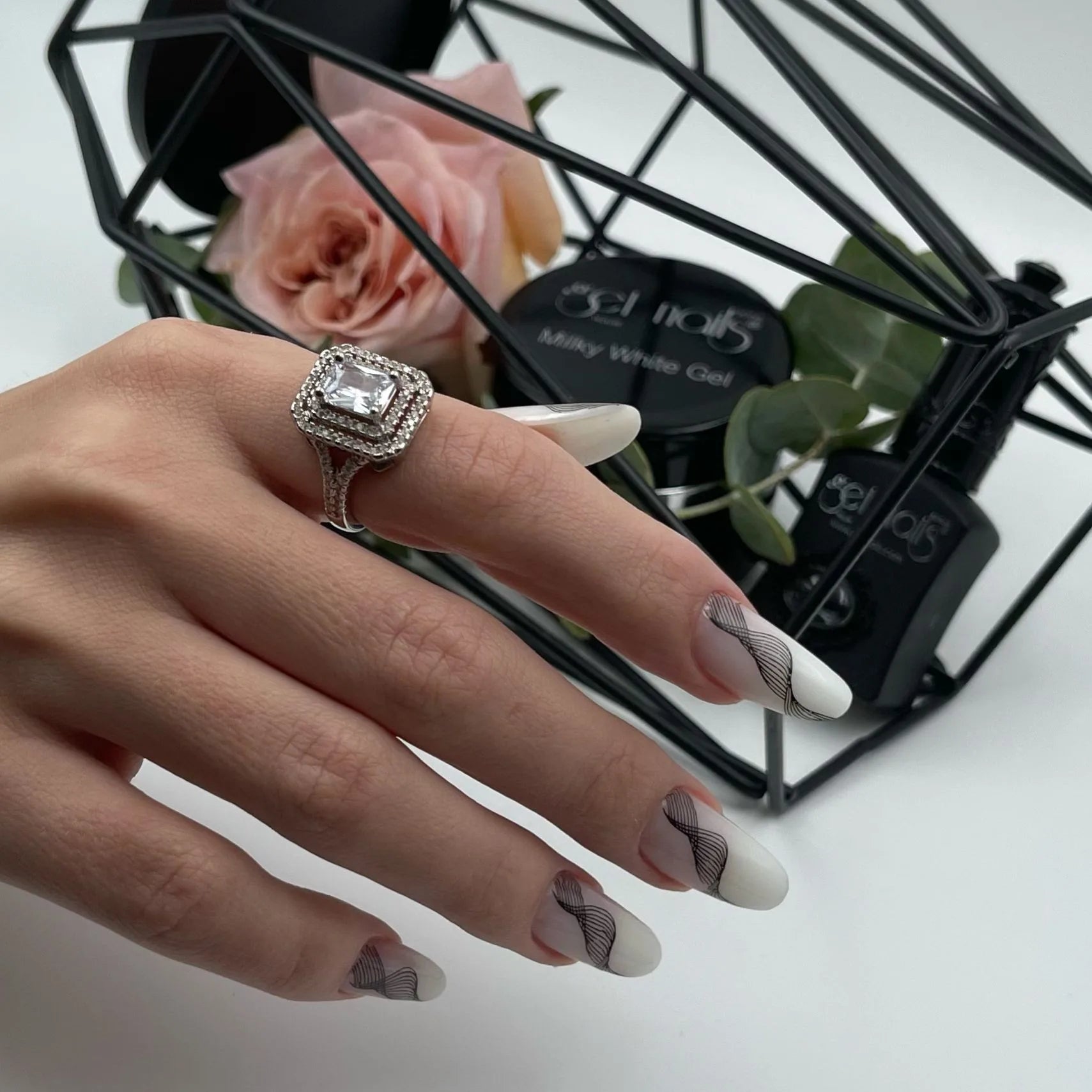 Stamping Plate  28 - Magnetic GET NAILS