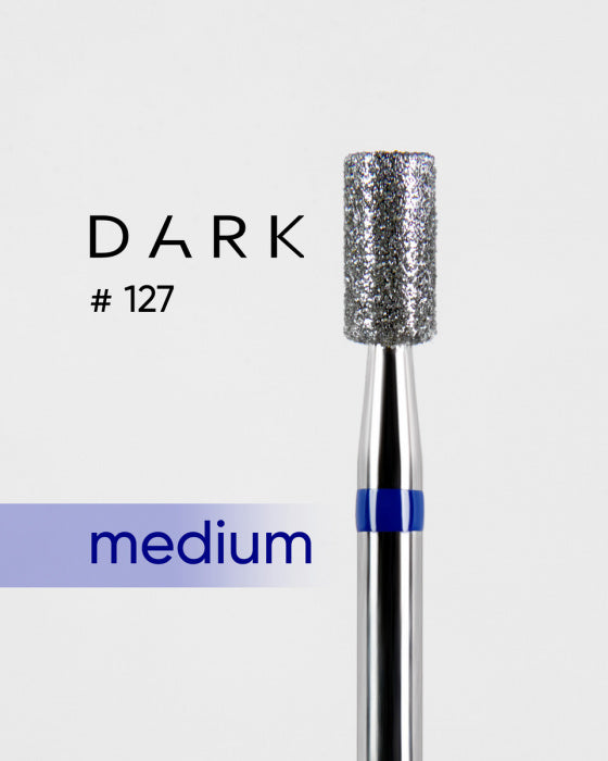 DARK 127 Bit diamantat cilindru albastru duritate medie 0.32