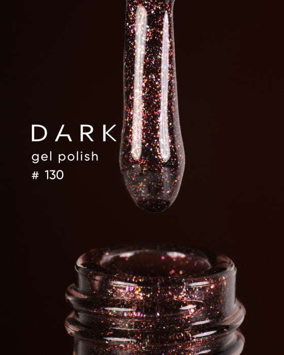 DARK GEL POLISH 130, 6ml - creative-nails.ro