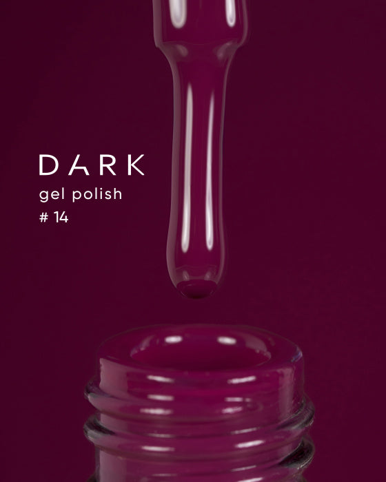 DARK GEL POLISH 14, 10 ML