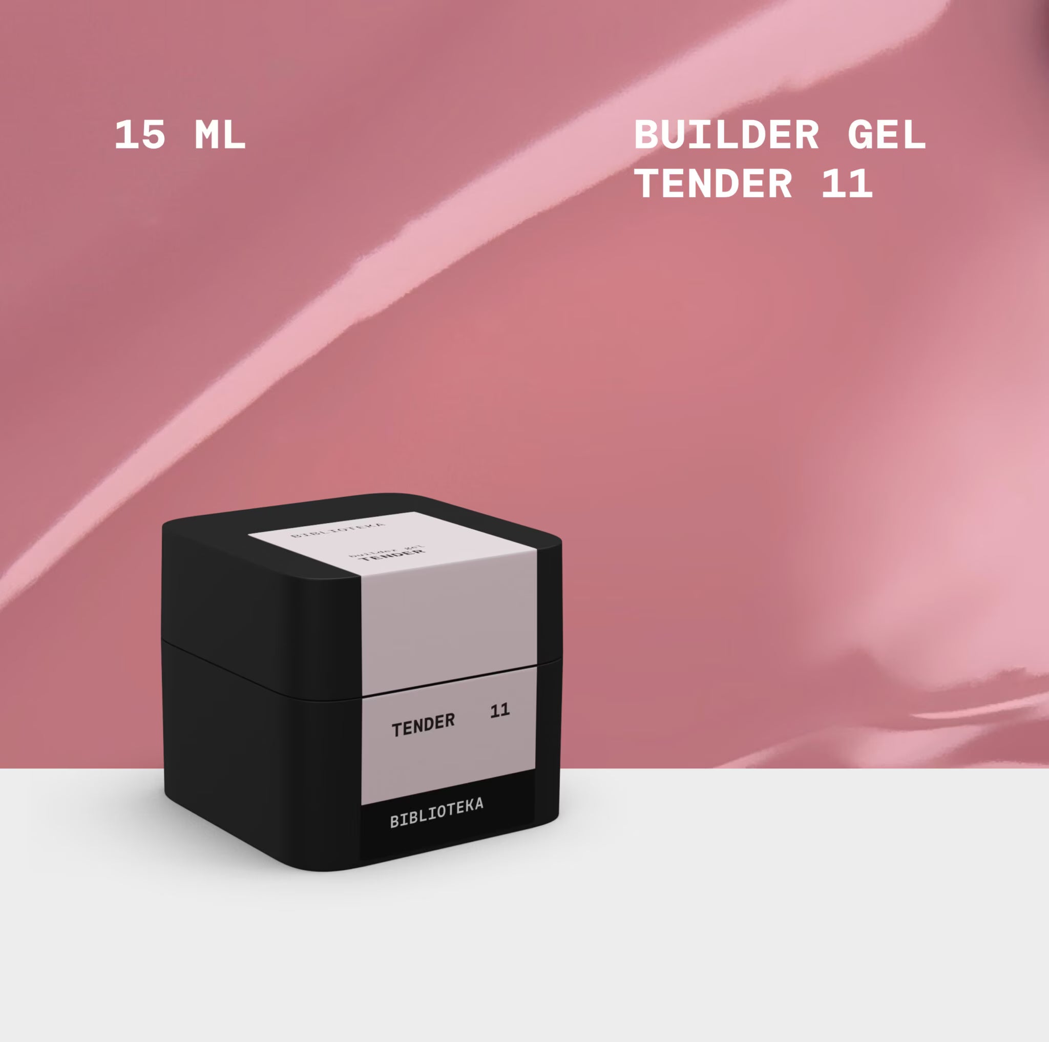 BIBLIOTEKA Builder Gel 11 Tender 15ml