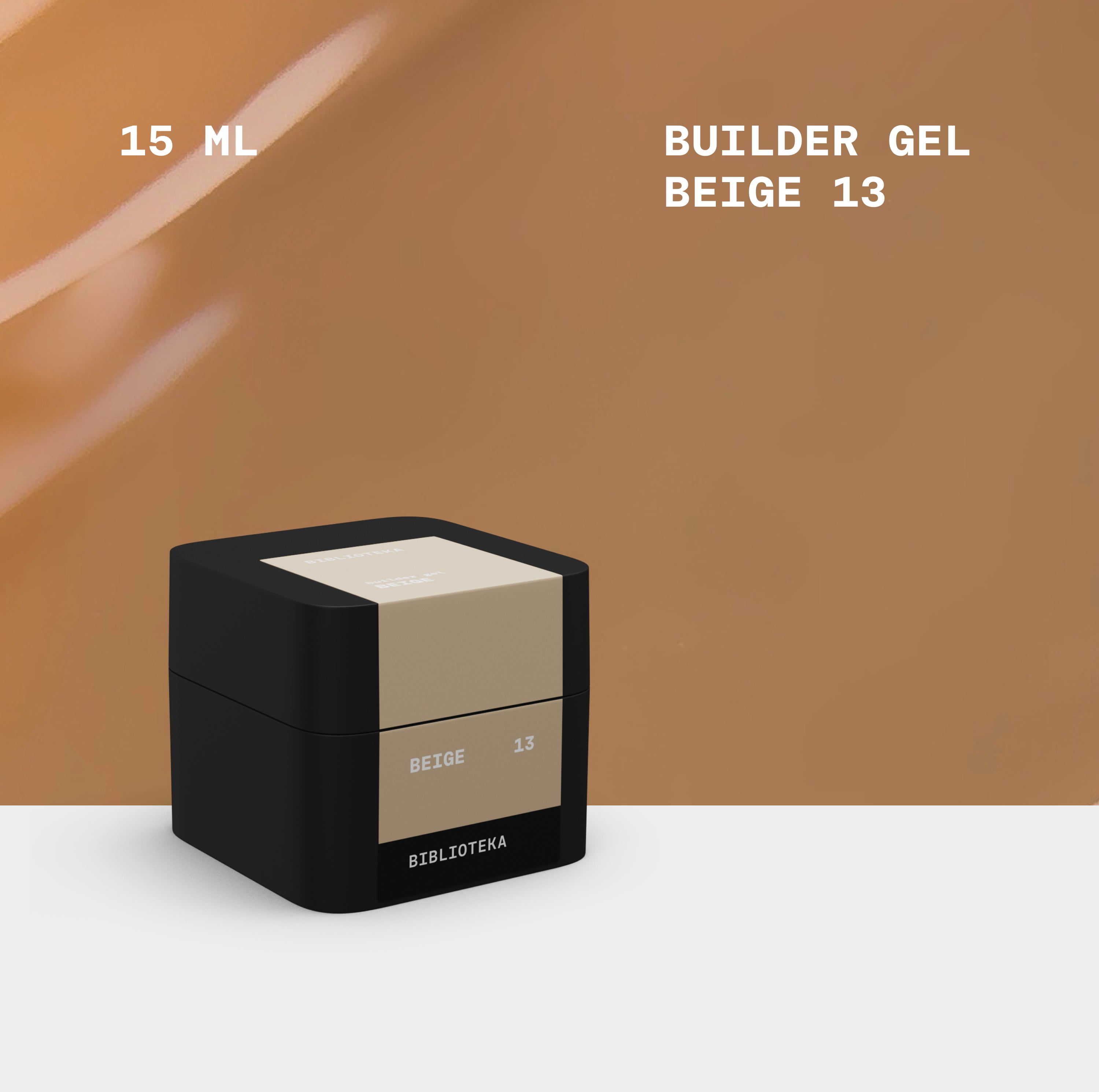 BIBLIOTEKA Builder Gel 13 Beige 15ml
