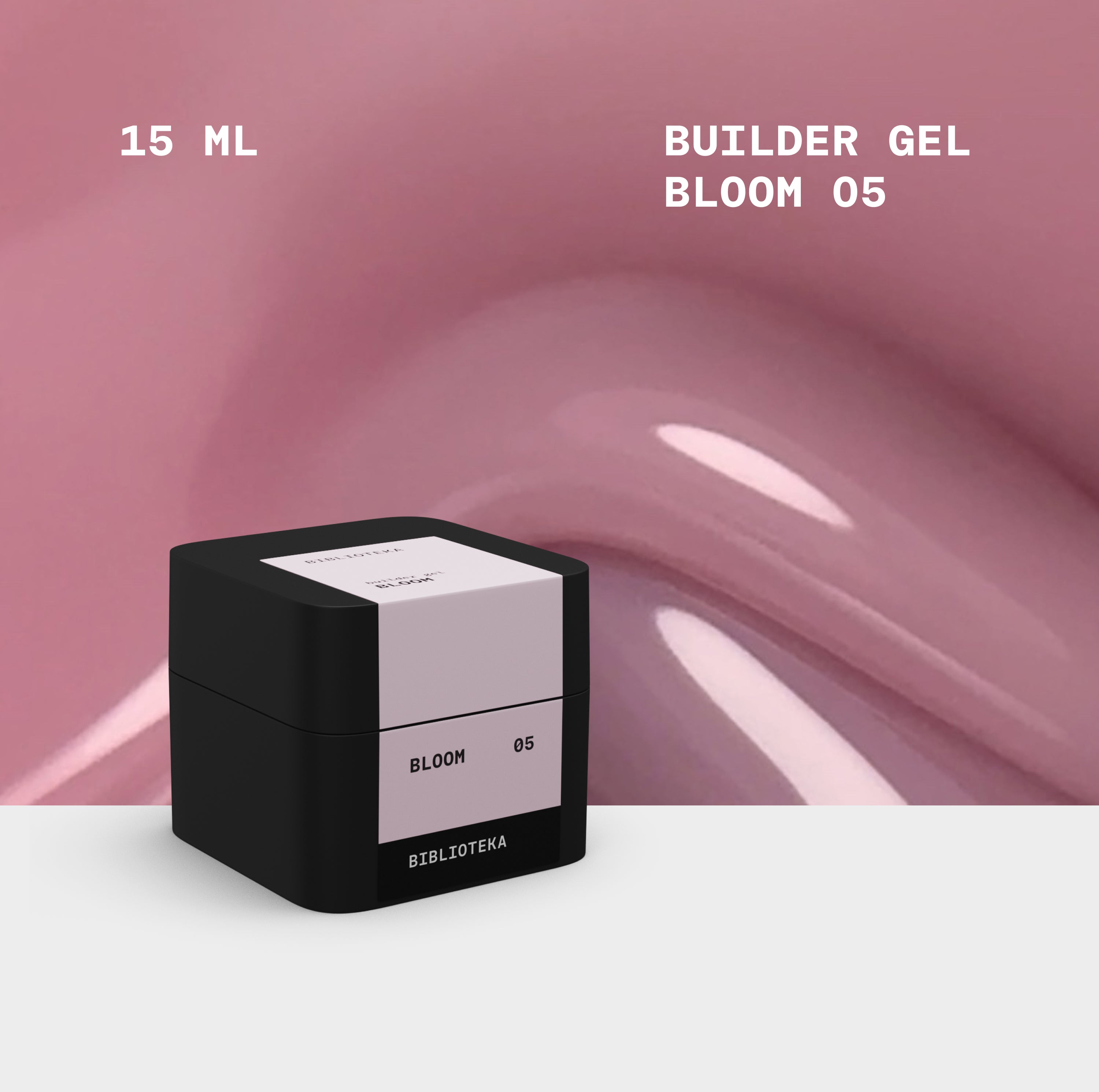 BIBLIOTEKA Builder Gel 05 Bloom 15ml
