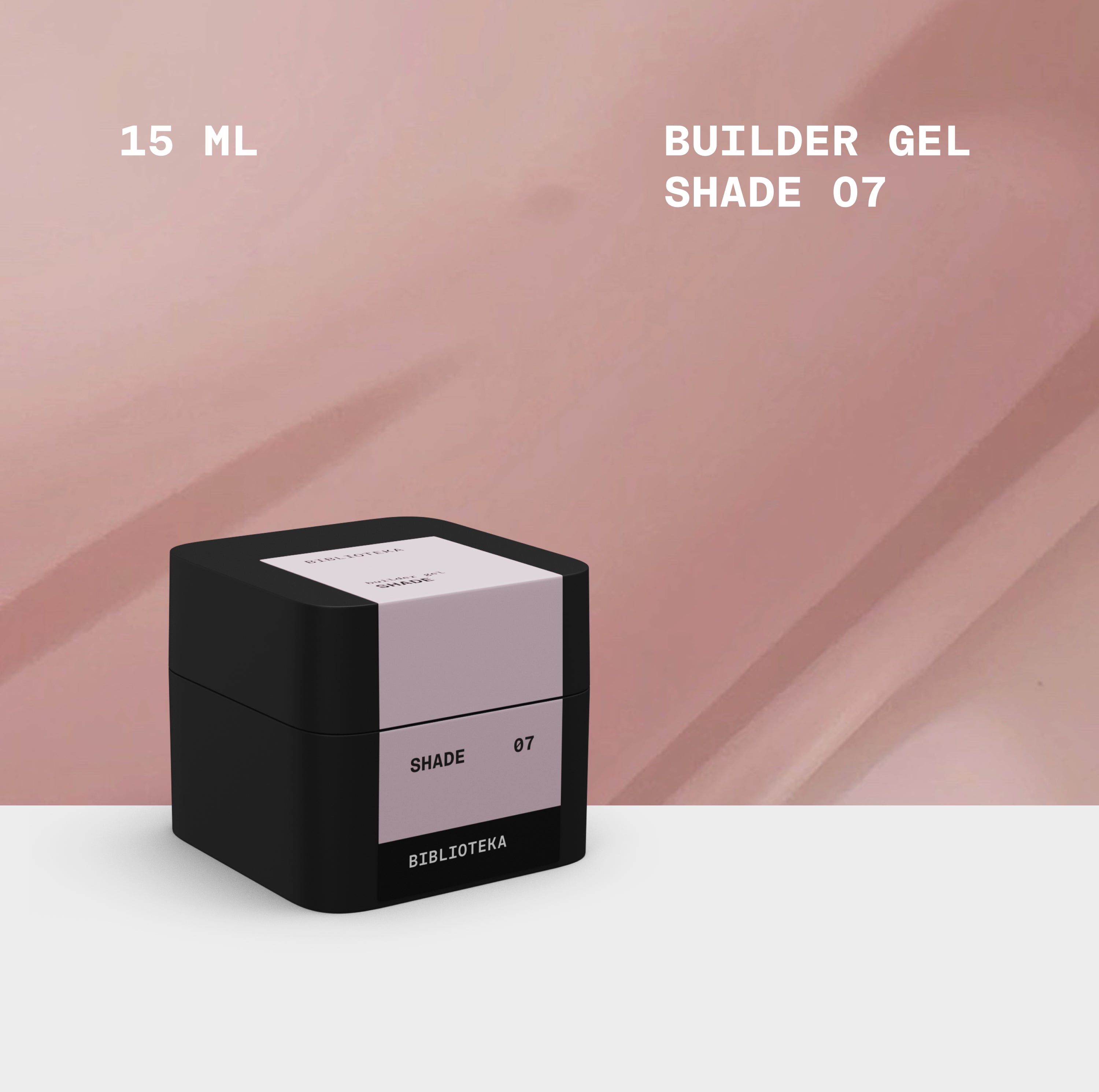 BIBLIOTEKA Builder Gel 07 Shade 15ml