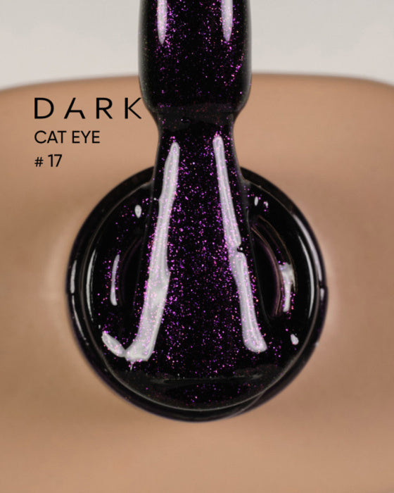 DARK Gel Polish CAT EYE 17, 6ml
