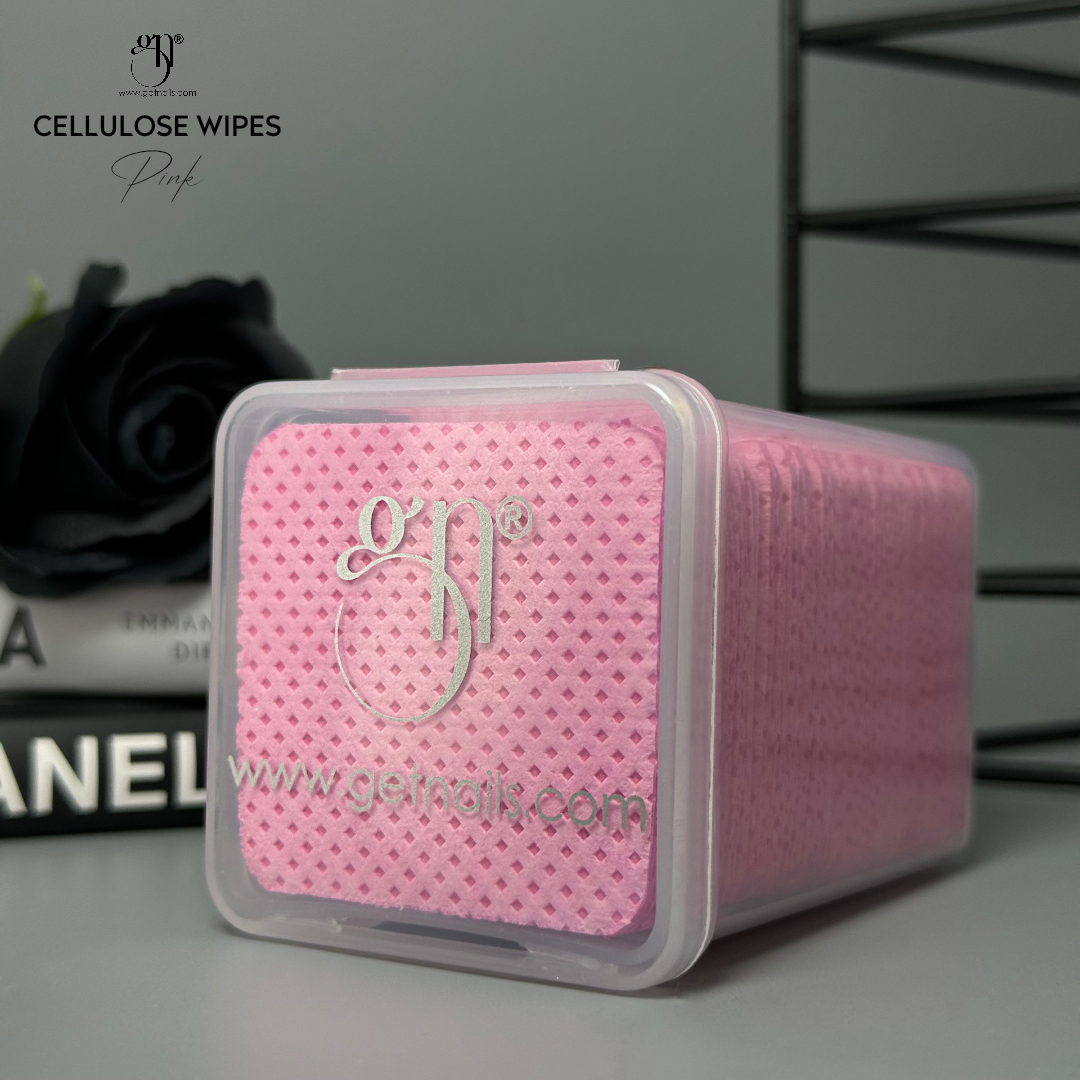 Cellulose Wipes Pink, 200 buc. GET NAILS
