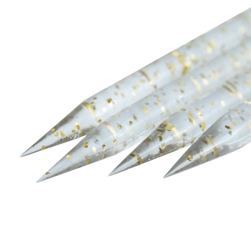 Bete pentru cuticule Cupio - Clear Gold 10buc