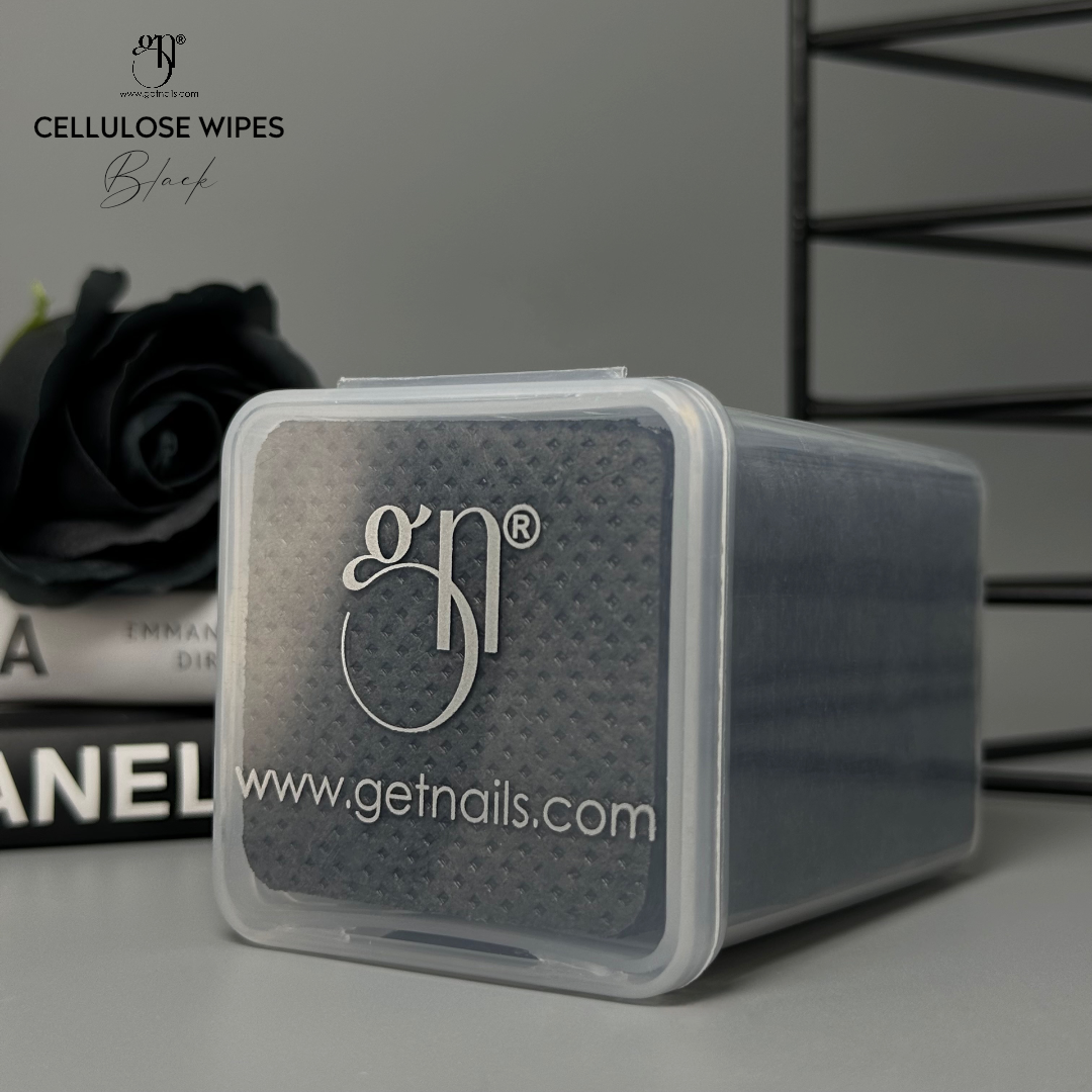 Cellulose Wipes Black, 200 buc. GET NAILS