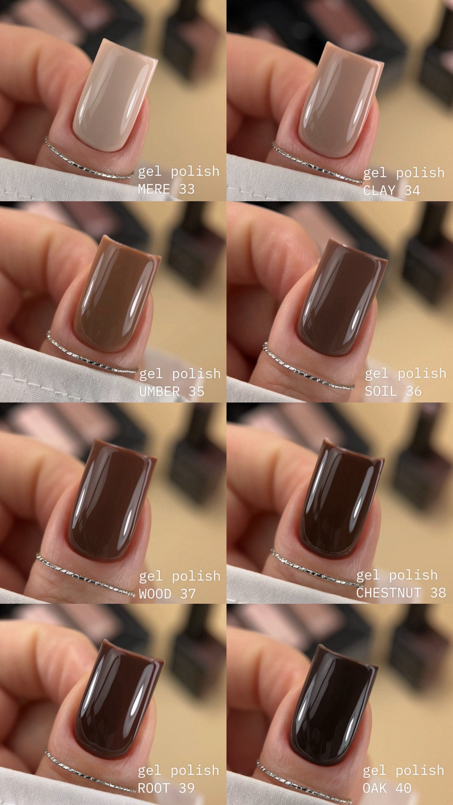 BIBLIOTEKA MONO BROWN Collection 33-40 (8buc)
