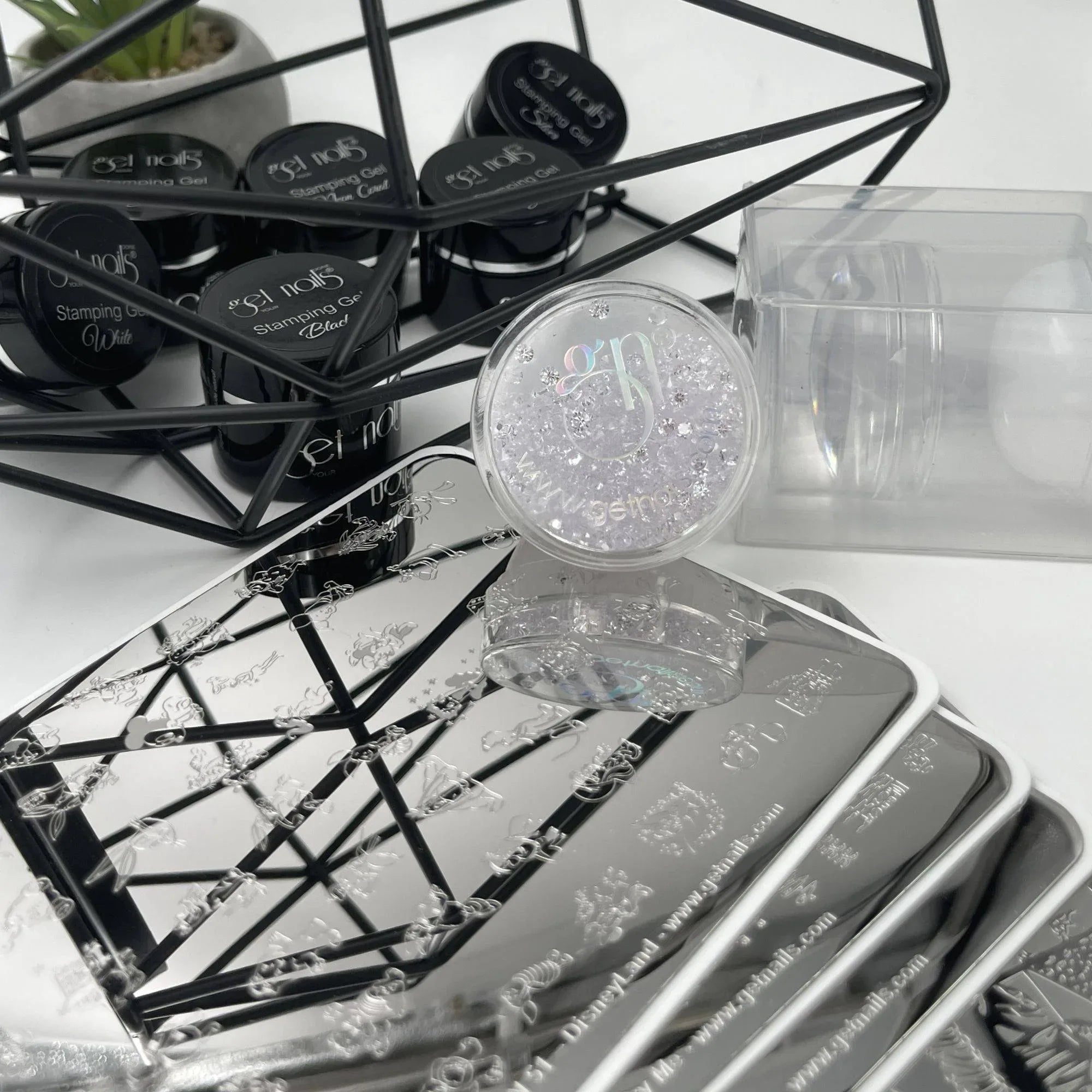 Stamping Plate 51 - DisneyLand GET NAILS