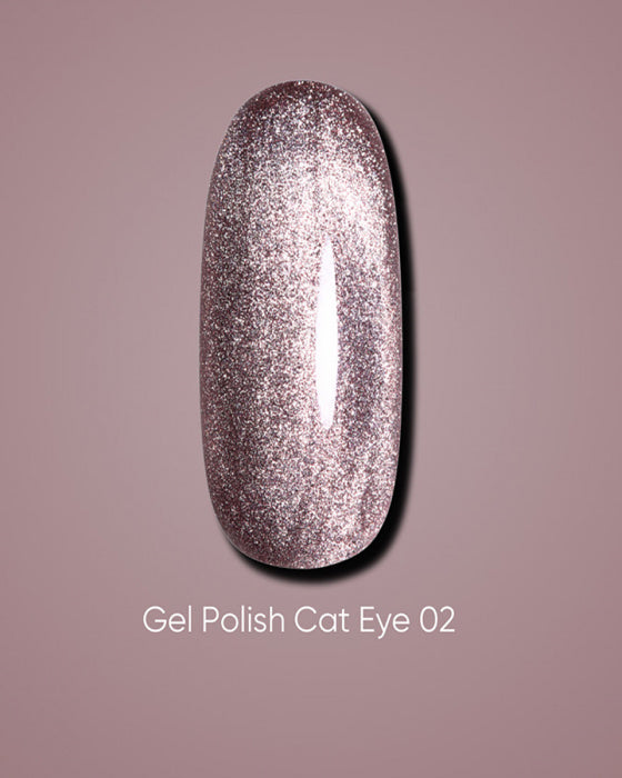 DARK Gel Polish CAT EYE 02, 10ml