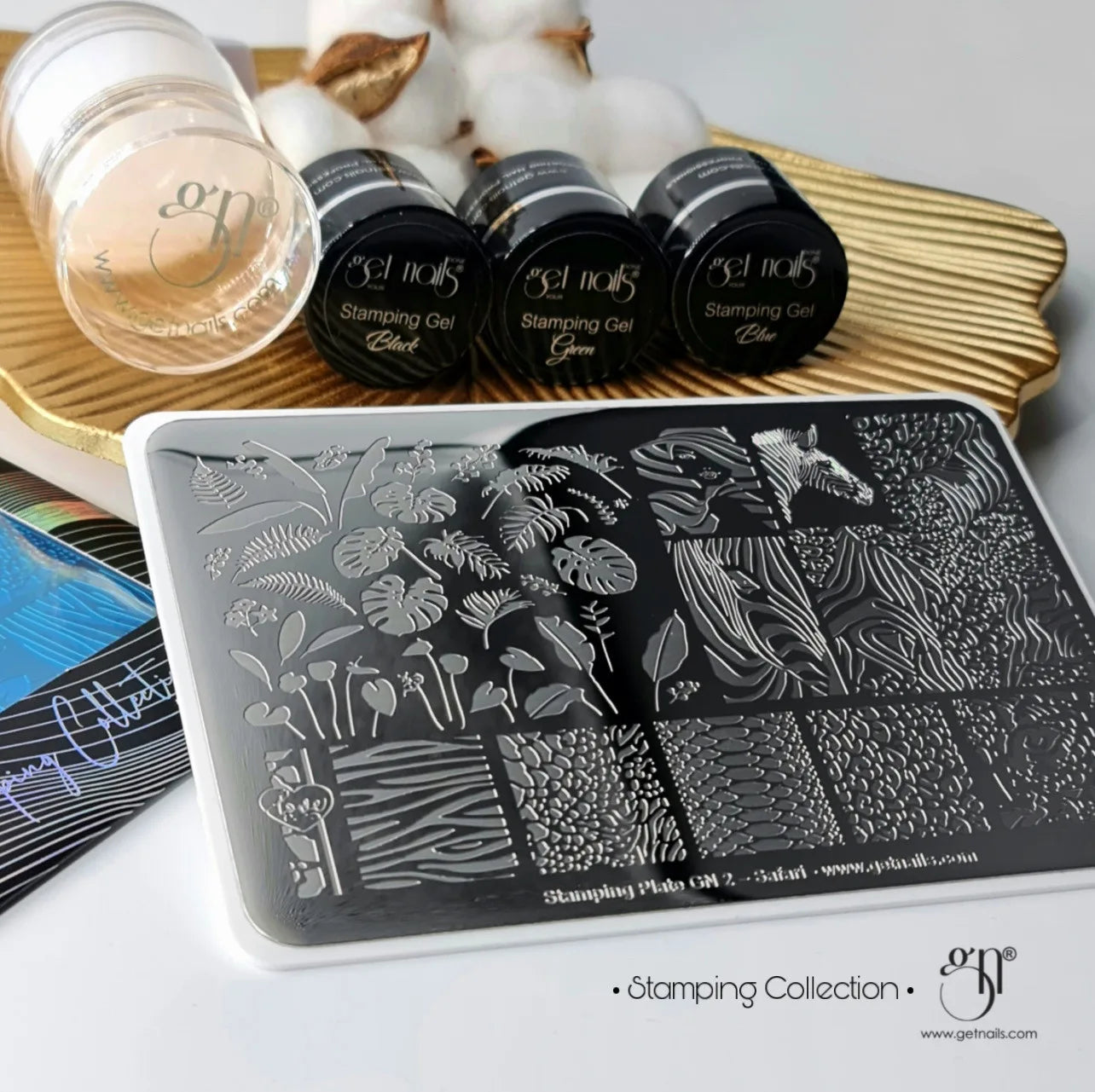 Stamping Plate  2 - Safari GET NAILS