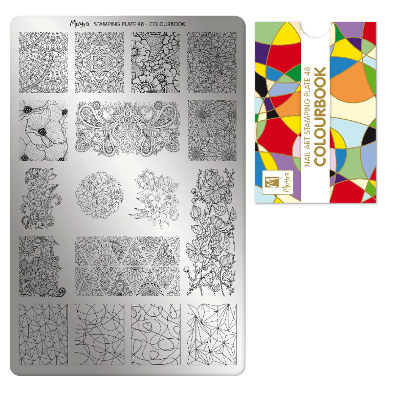 Moyra Stamping plate 48 Colourbook