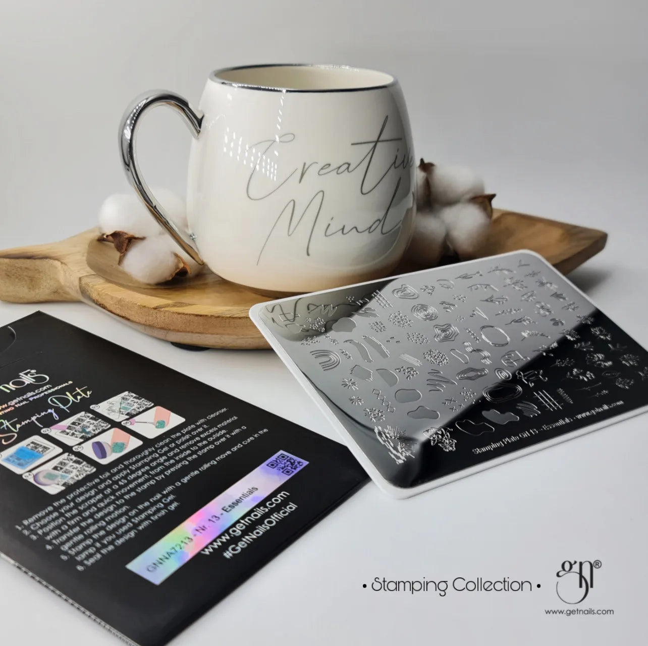 Stamping Plate 13 - Essentials GET NAILS