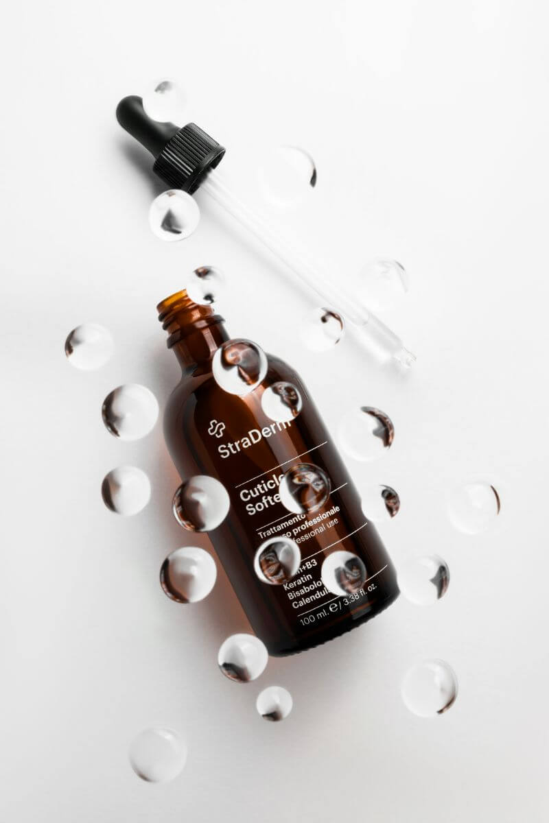 Solutie emolienta pentru cuticule dificile, 100ml Cuticle Softener Straderm