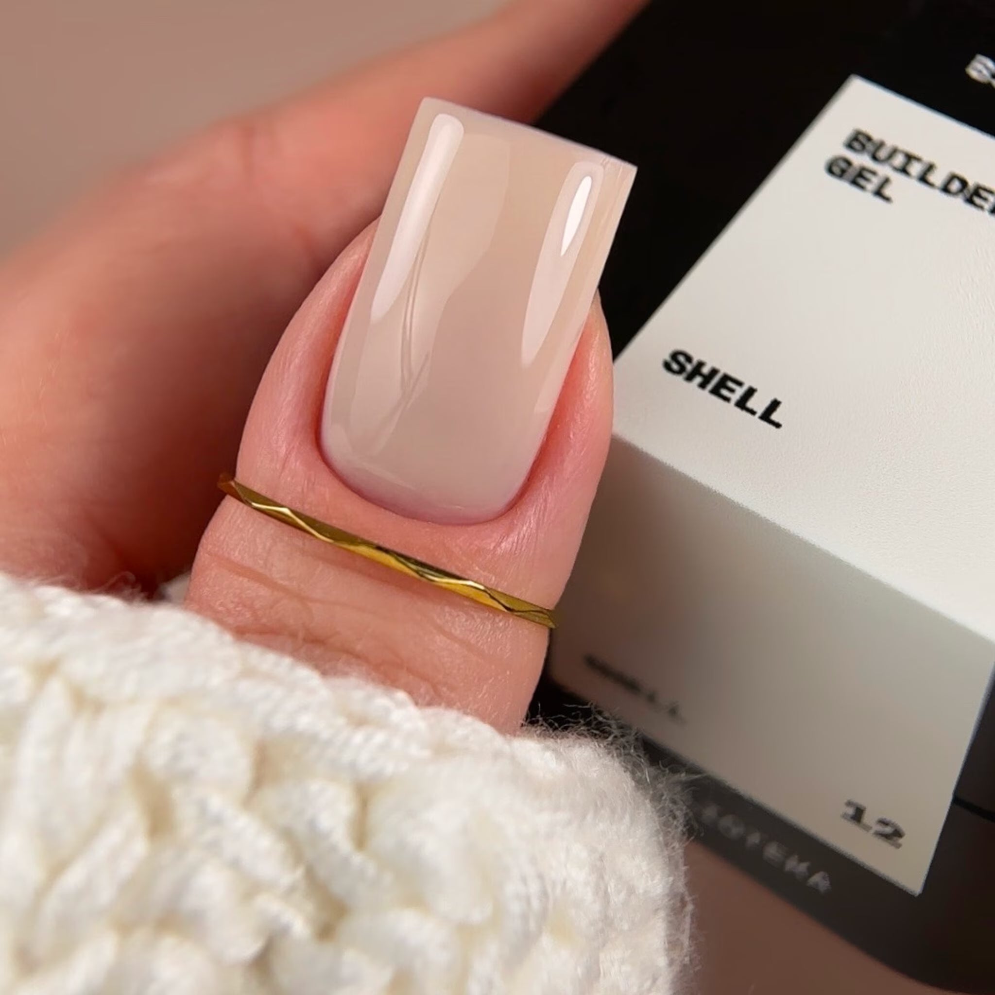 BIBLIOTEKA Builder Gel 12 Shell 30ml