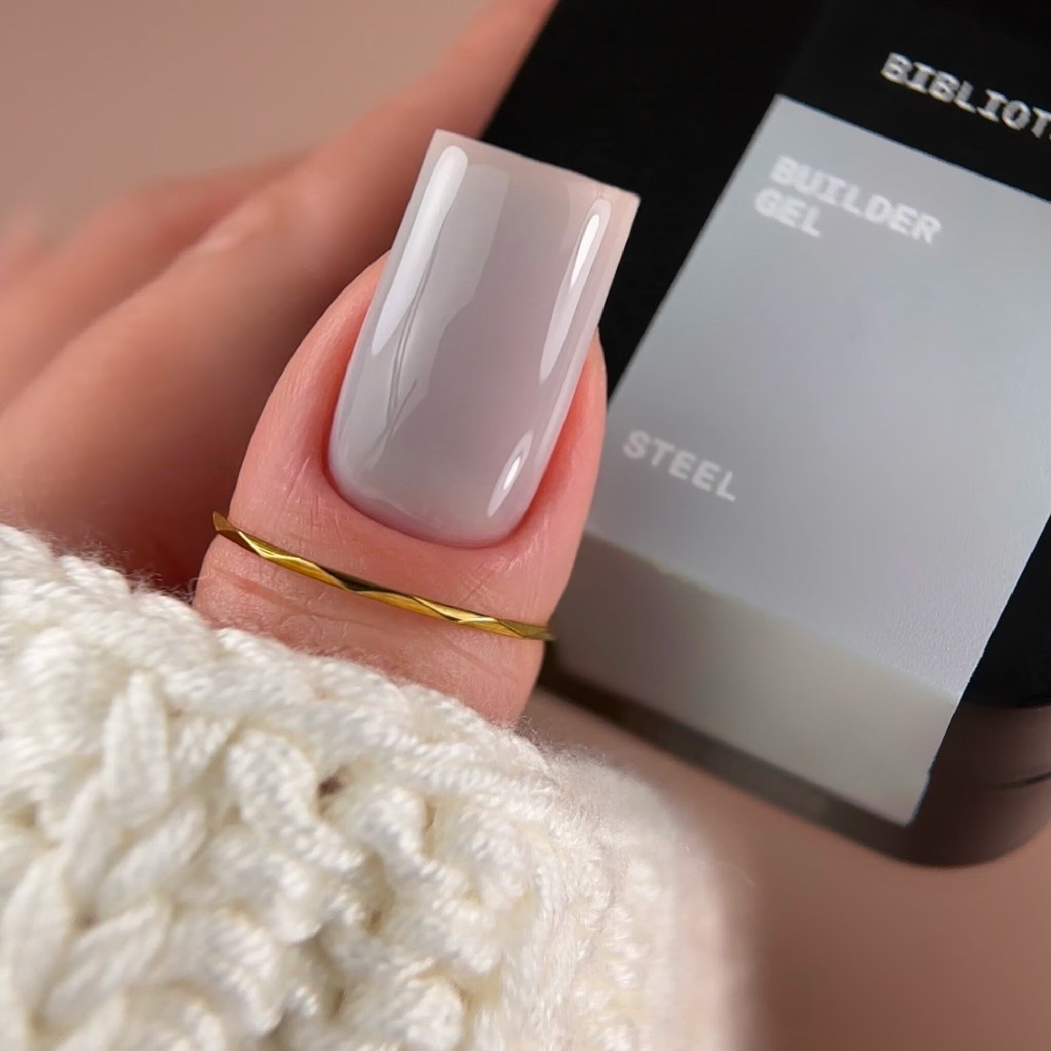 BIBLIOTEKA Builder Gel 16 Steel 30ml