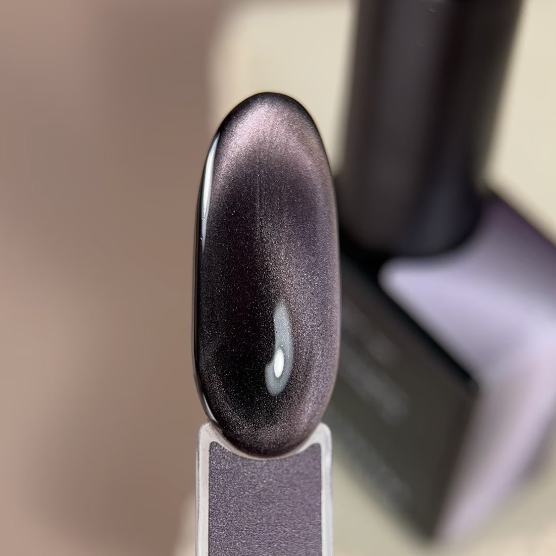 BIBLIOTEKA Gel Polish Cat Eye 08 Plum Glow 10ml