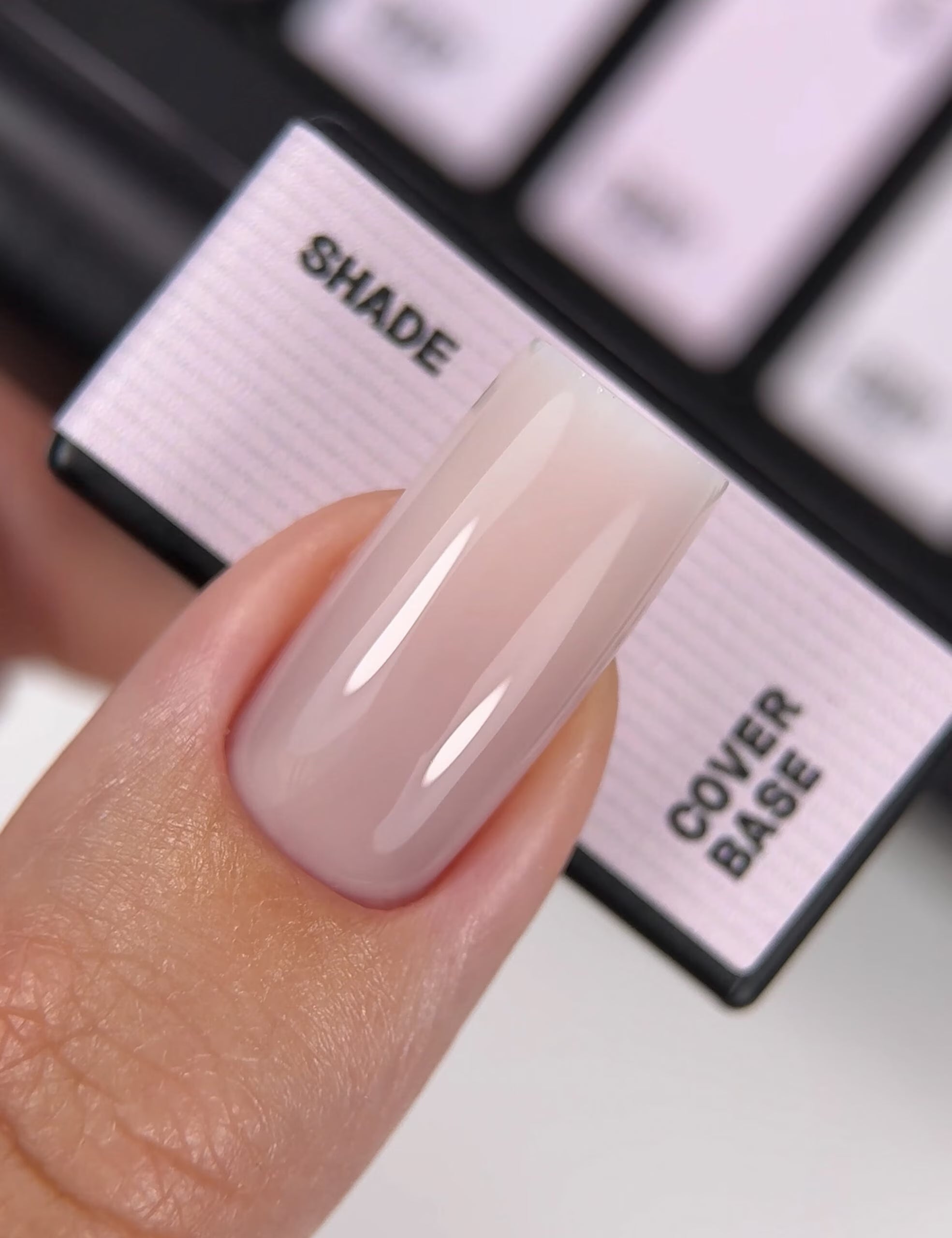 BIBLIOTEKA Cover Base 07 Shade - Cool pink beige, 10ml
