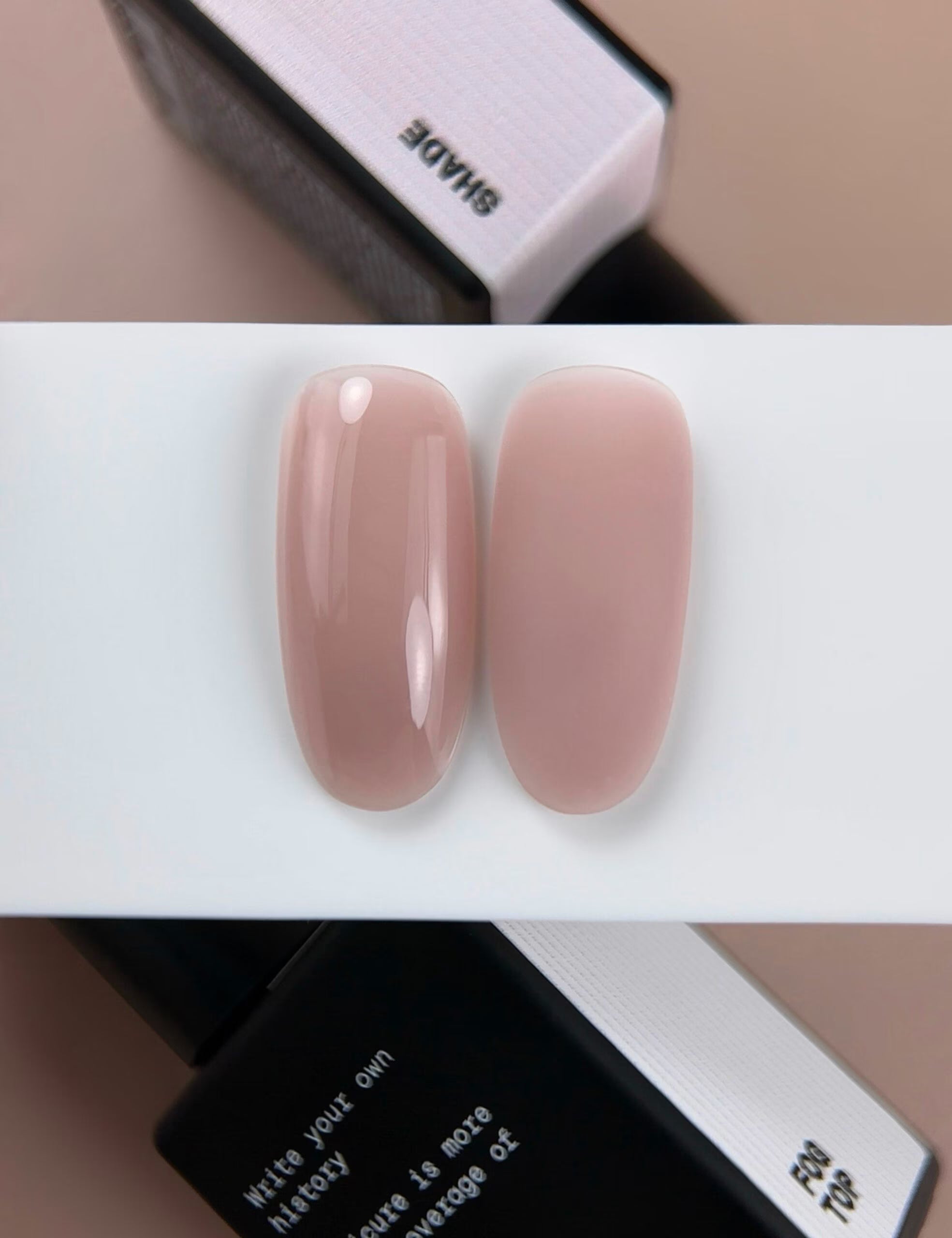 BIBLIOTEKA Cover Base 07 Shade - Cool pink beige, 10ml