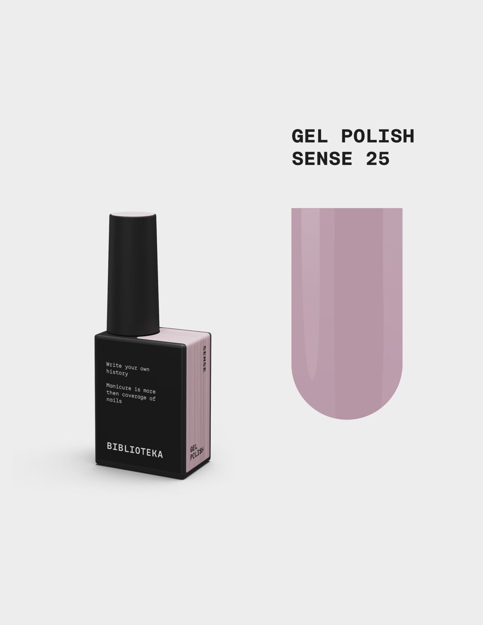 BIBLIOTEKA Gel Polish 25 Sense 10ml
