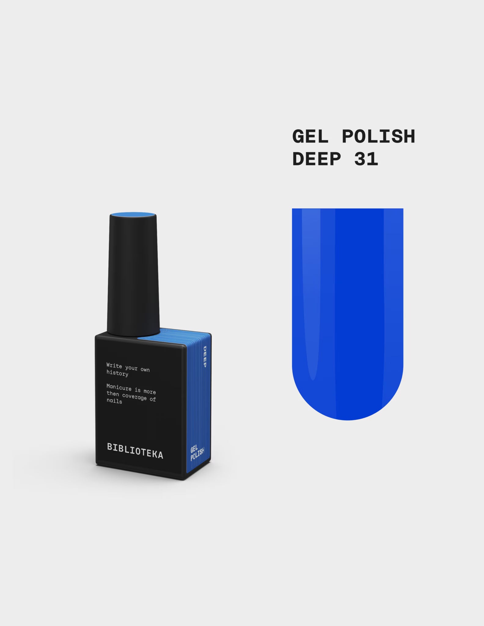 BIBLIOTEKA Gel Polish 31 Deep 10ml