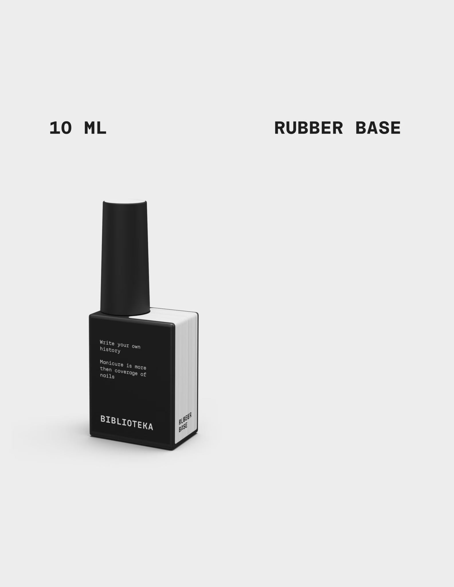 BIBLIOTEKA Rubber Base, 10ml