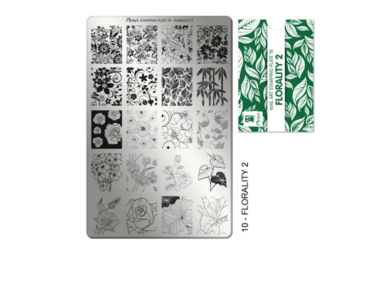 Moyra Stamping plate 10 Florality 2