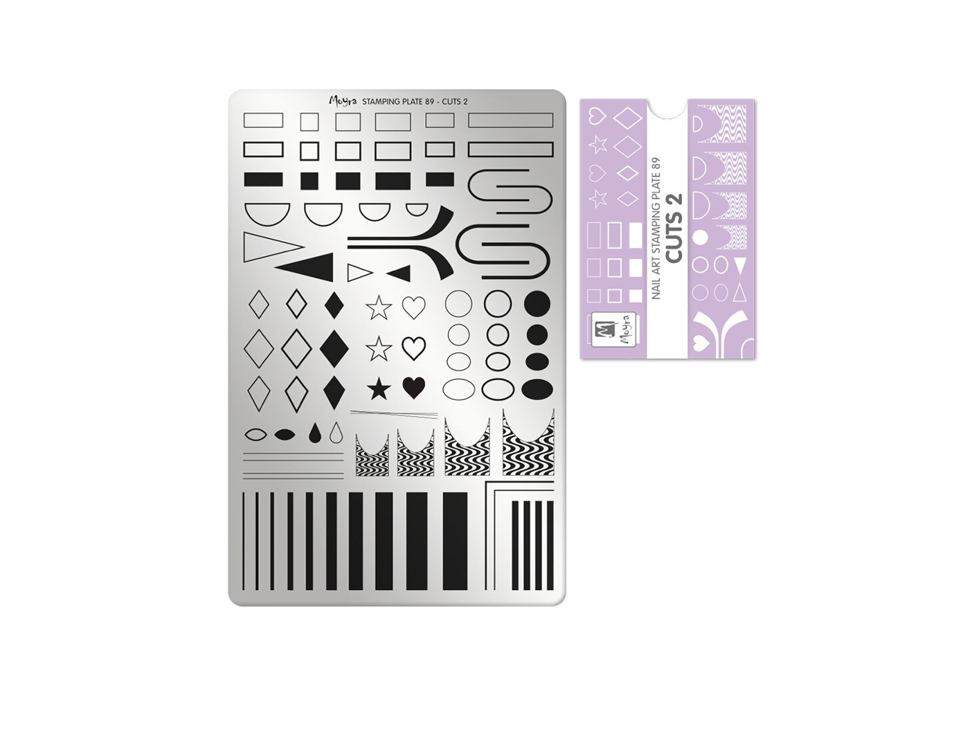 Moyra Stamping plate 89 Cuts 2