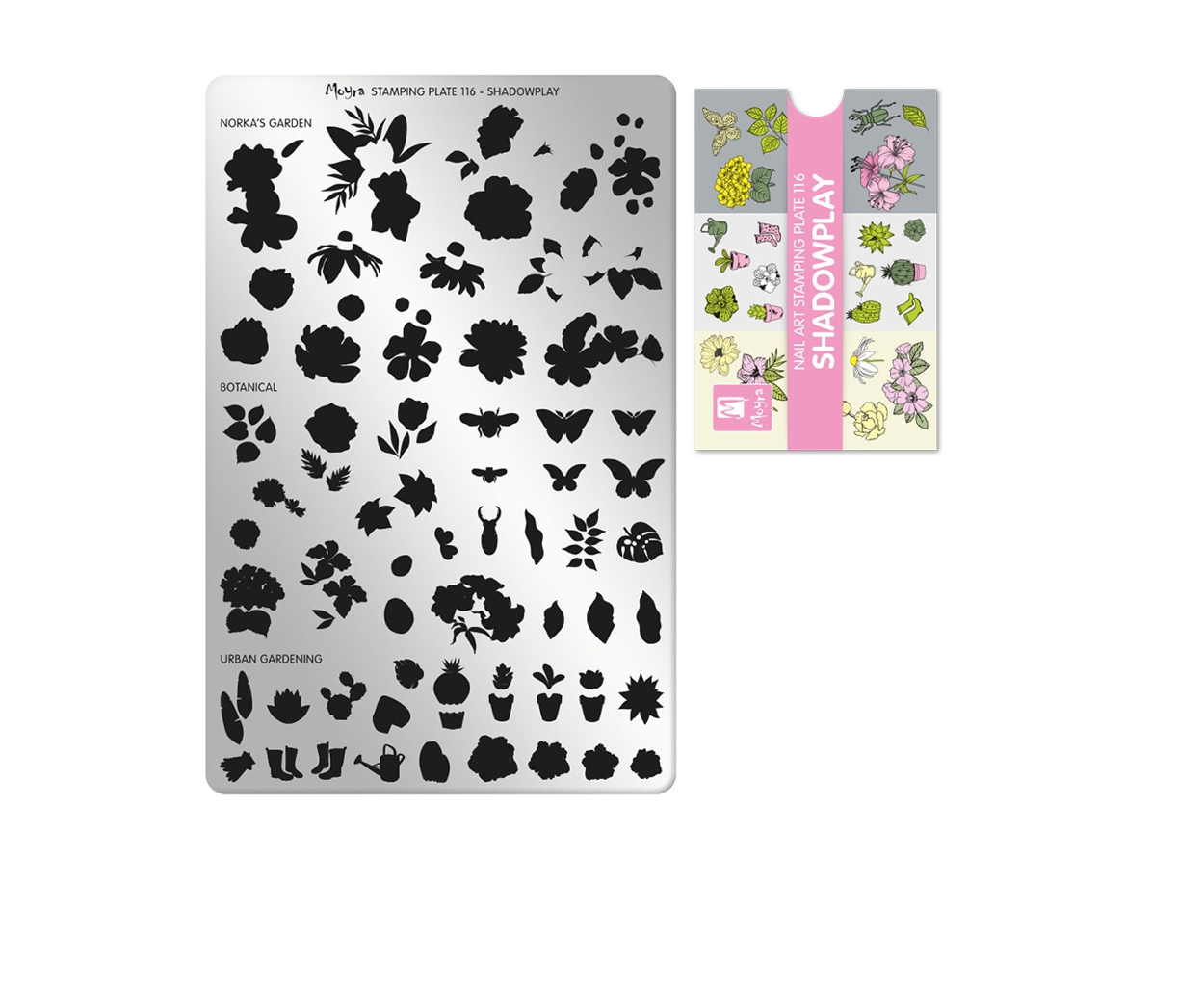Moyra Stamping plate 116 Shadowplay