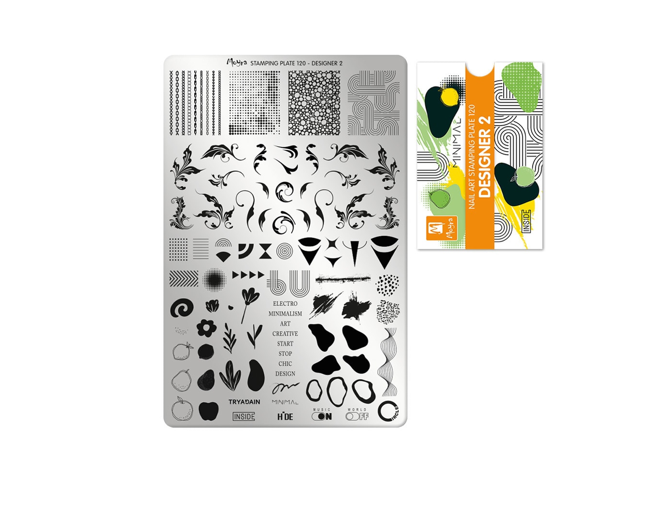Moyra Stamping plate 120 Designer 2