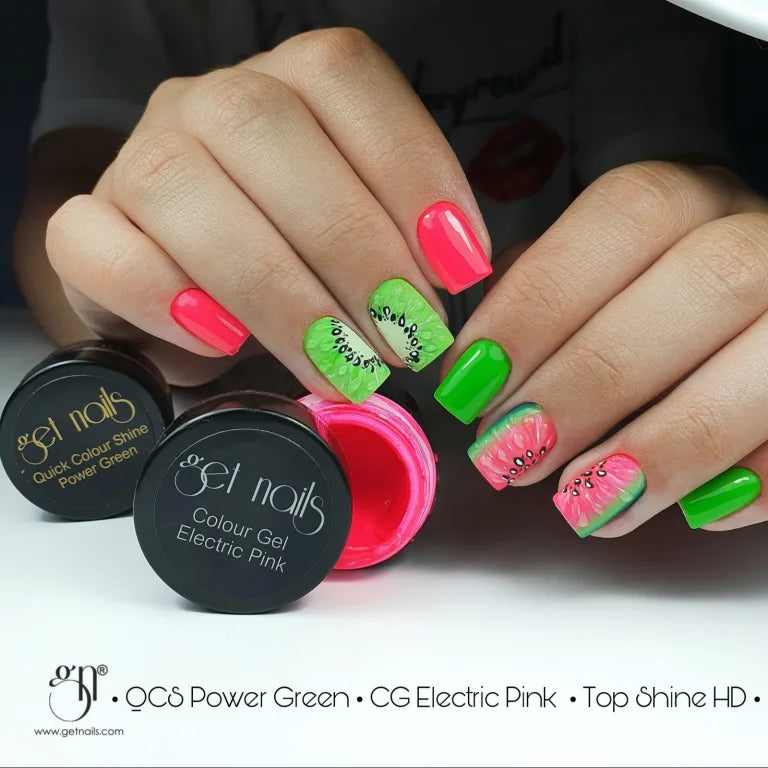 Colour Gel Electric Pink 5g GET NAILS