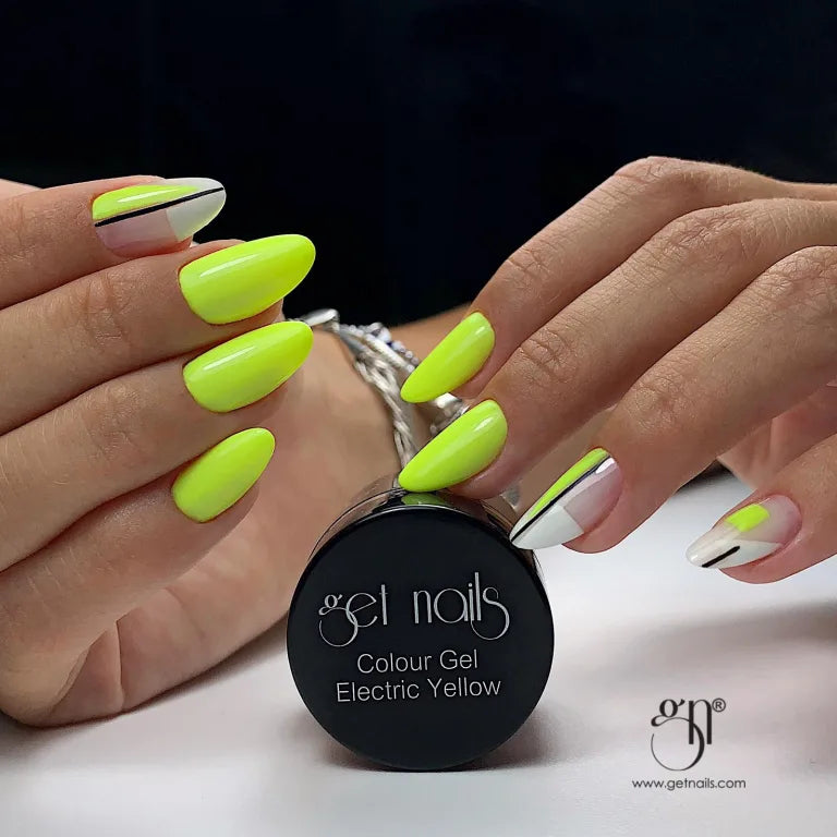 Colour Gel Electric Yellow 5g GET NAILS