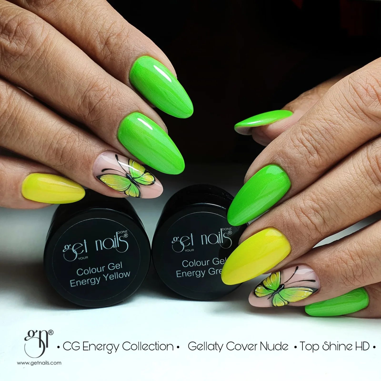 Colour Gel Energy Green 5g GET NAILS