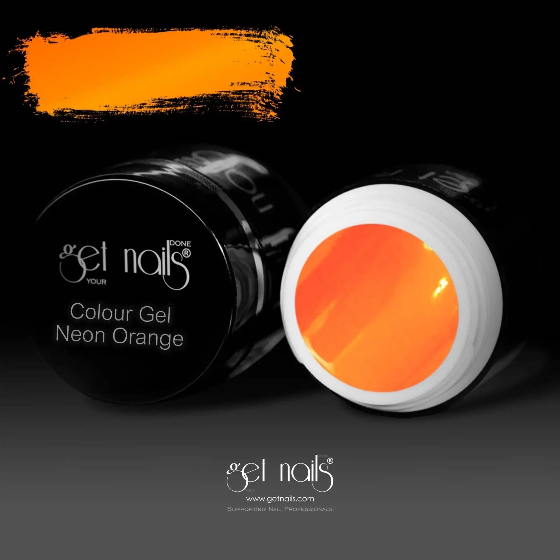 Colour Gel Neon Orange 5g GET NAILS