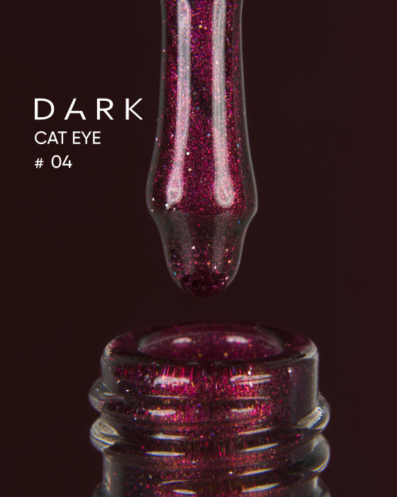 DARK Gel Polish CAT EYE 04, 10ml