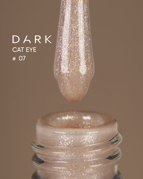 DARK Gel Polish CAT EYE 07, 10ml