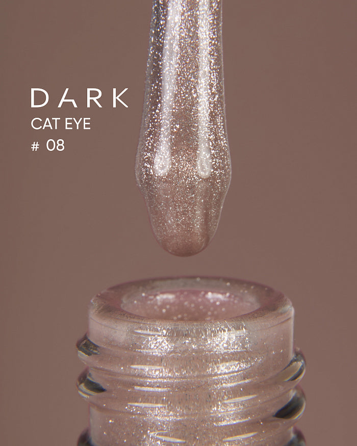 DARK Gel Polish CAT EYE 08, 10ml