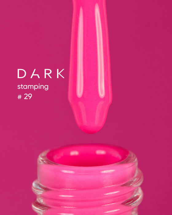 DARK Stamping Polish 29, pink 10ml