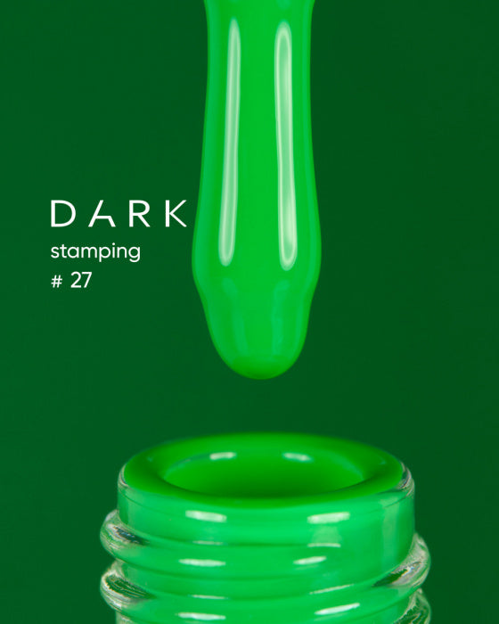 DARK Stamping Polish 27 Neon Green