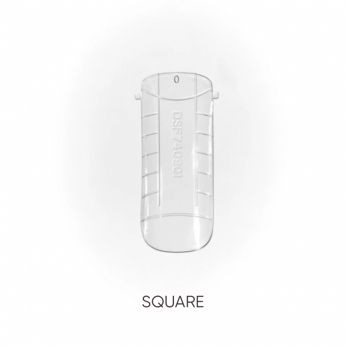 DARK TIPSURI  SQUARE 120 pcs