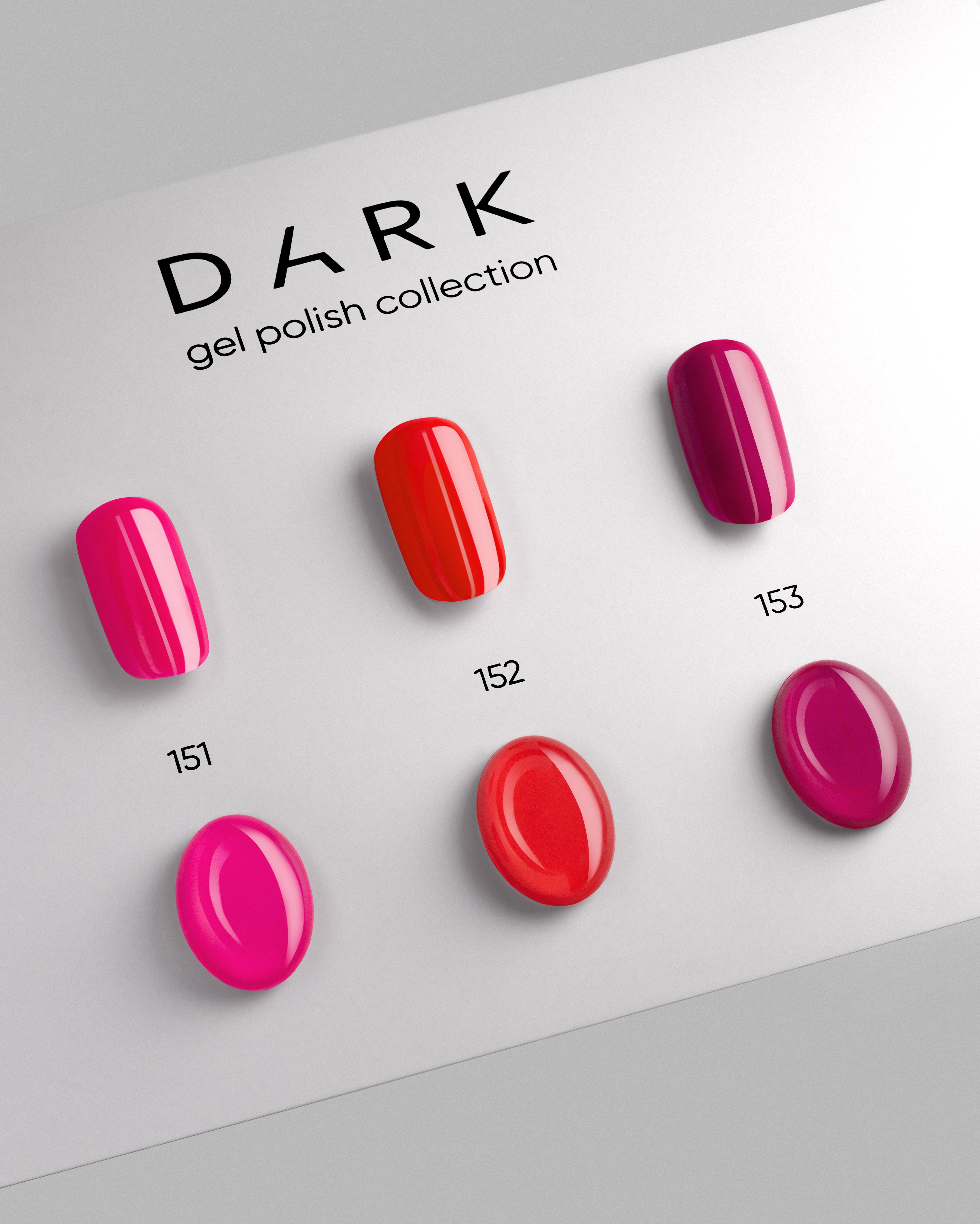 DARK GEL POLISH 153, 6 ML