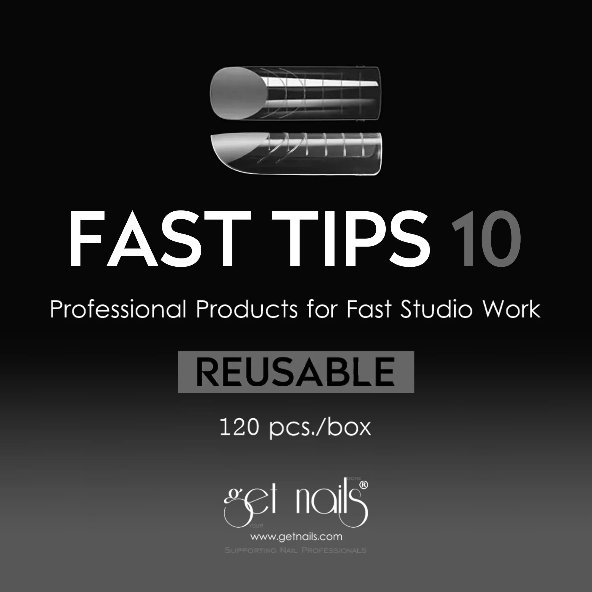 Fast Tips 10, 120 buc. Get Nails