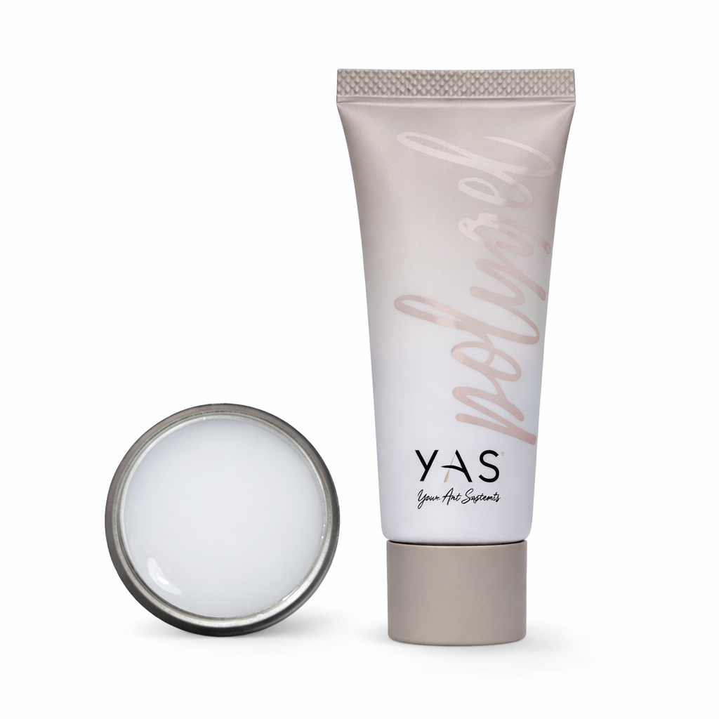 TUB Polygel Milky White 30gr YAS