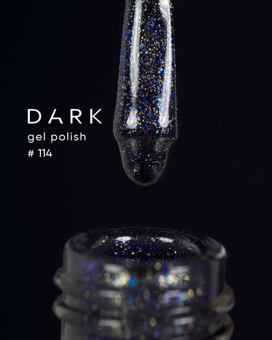 DARK GEL POLISH 114, 6 ML