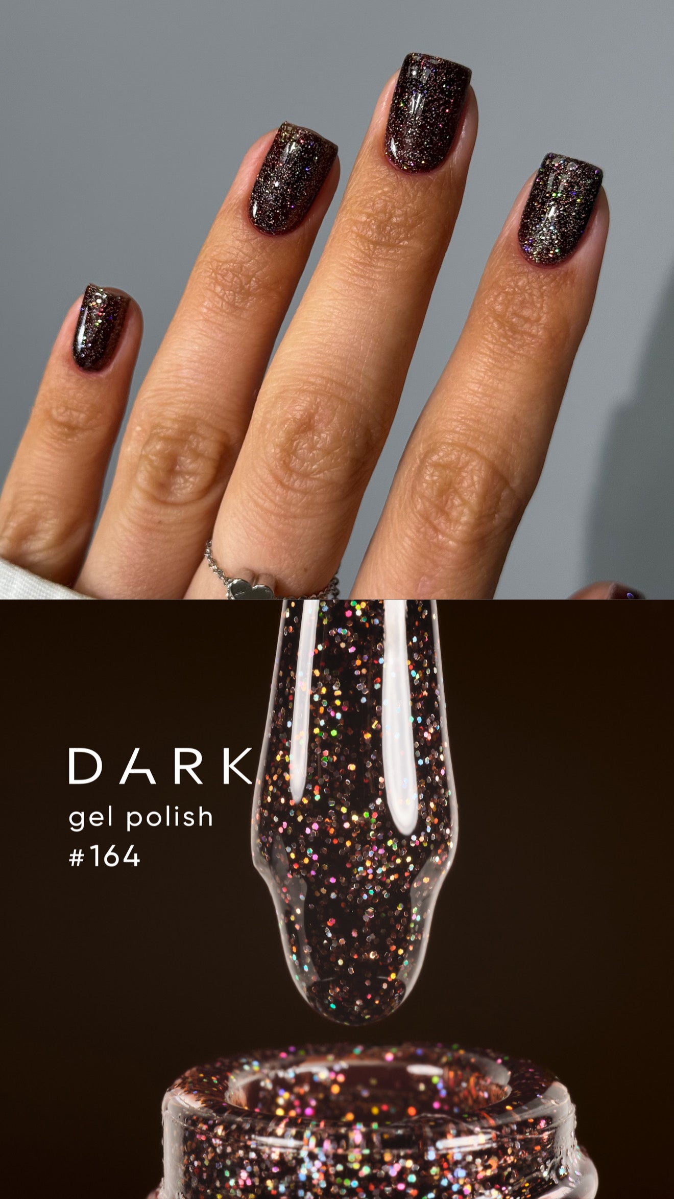 DARK Gel Polish 163, 10ml